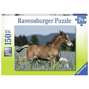 Ravensburger (10024) - "Fohlen auf der Weide" - 150 Teile Puzzle
