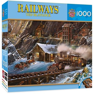 MasterPieces (71655) - Ted Blaylock: "When Gold Ran the Rails" - 1000 Teile Puzzle