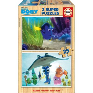 Educa (16694) - "Finding Dory" - 25 Teile Puzzle