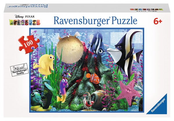 Ravensburger (10575) - "Hanging Around" - 100 Teile Puzzle