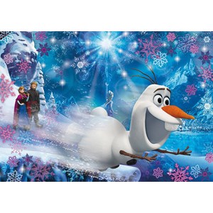 Clementoni (20603) - "Die Eiskönigin, Olaf auf Abwegen" - 104 Teile Puzzle