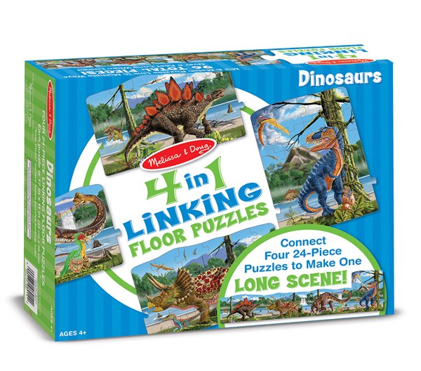 Melissa and Doug (8914) - "Dinosaurs" - 24 Teile Puzzle