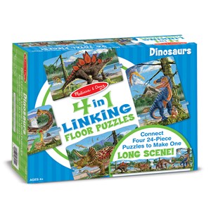 Melissa and Doug (8914) - "Dinosaurs" - 24 Teile Puzzle