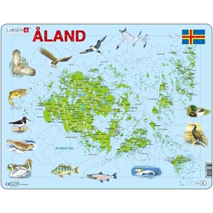 Larsen (A12) - "Âland-Inseln" - 61 Teile Puzzle