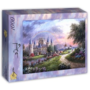 Grafika (T-00496) - Dennis Lewan: "Inverary Castle" - 1000 Teile Puzzle