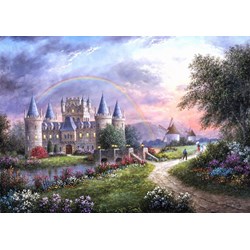 Grafika (T-00496) - Dennis Lewan: "Inverary Castle" - 1000 Teile Puzzle