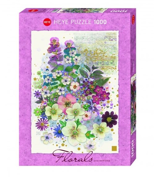 Heye (29665) - Jane Crowther: "Bunte Blumen" - 1000 Teile Puzzle