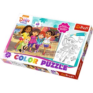 Trefl (36512) - "Dora" - 40 Teile Puzzle