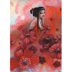 Grafika Kids (00766) - Misstigri: "Pivoines" - 24 Teile Puzzle