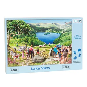 The House of Puzzles (4043) - "Lake View" - 1000 Teile Puzzle