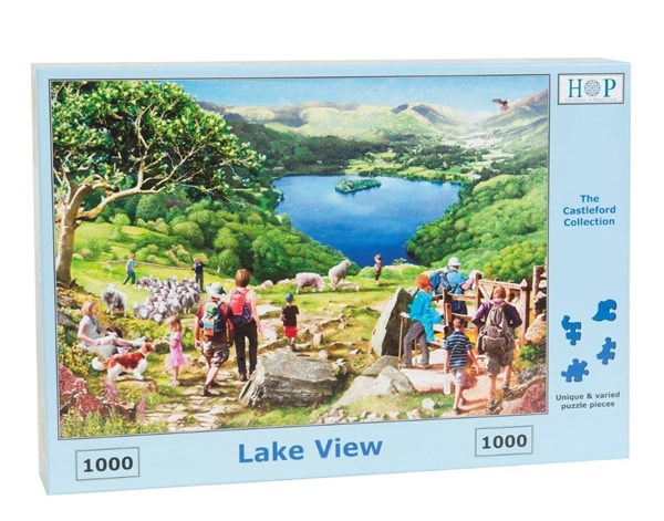 The House of Puzzles (4043) - "Lake View" - 1000 Teile Puzzle