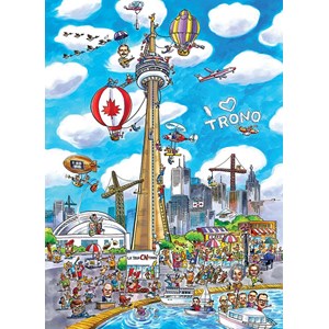 Cobble Hill (53502) - "Toronto" - 1000 Teile Puzzle