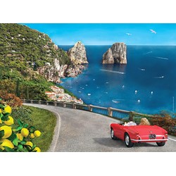 Clementoni (39357) - Dominic Davison: "Romantic Capri" - 1000 Teile Puzzle