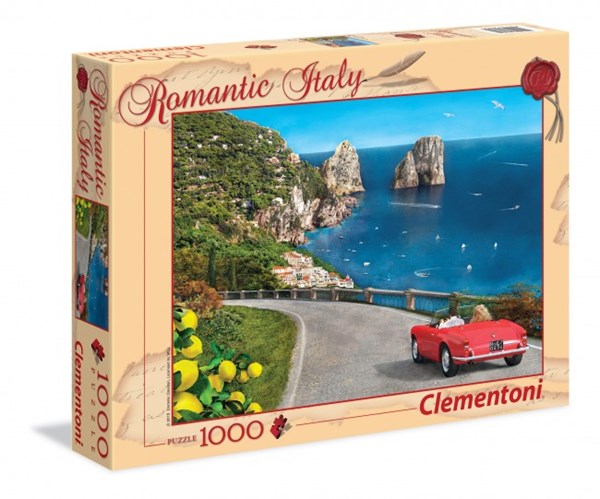 Clementoni (39357) - Dominic Davison: "Romantic Capri" - 1000 Teile Puzzle