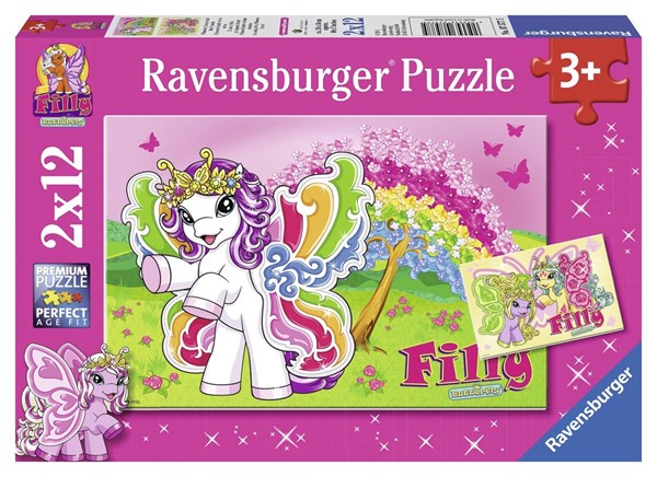 Ravensburger (07577) - "Prinzessin Scarlet und Freunde" - 12 Teile Puzzle