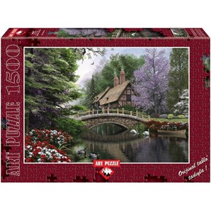 Art Puzzle (4620) - "Stone Bridge" - 1500 Teile Puzzle