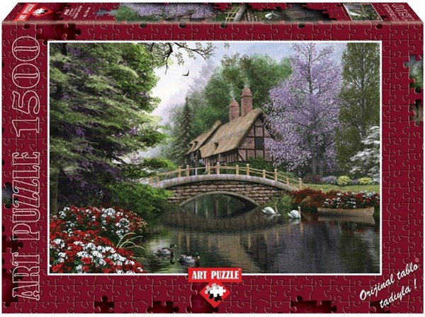 Art Puzzle (4620) - "Stone Bridge" - 1500 Teile Puzzle