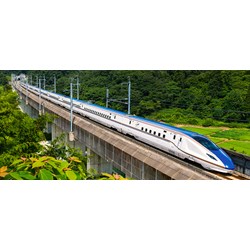 Castorland (B-060146) - "Der Schnellzug" - 600 Teile Puzzle