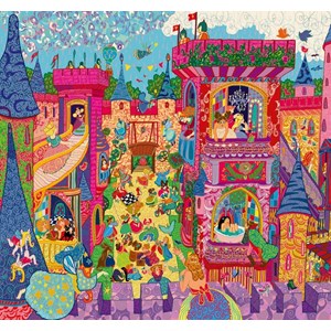 Djeco (07246) - "Fairy Castle" - 54 Teile Puzzle