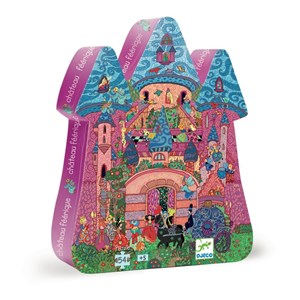 Djeco (07246) - "Fairy Castle" - 54 Teile Puzzle