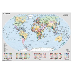 Ravensburger (15652) - "Politische Weltkarte" - 1000 Teile Puzzle
