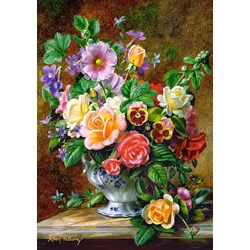 Castorland (B-52868) - "Blumen in der Vase" - 500 Teile Puzzle