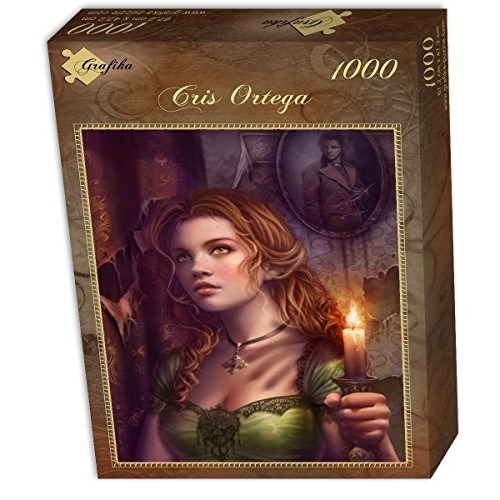 Grafika (01022) - Cris Ortega: "By the Light of a Candle" - 1000 Teile Puzzle