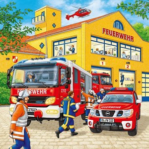 Ravensburger (09401) - "Feuerwehreinsatz" - 49 Teile Puzzle