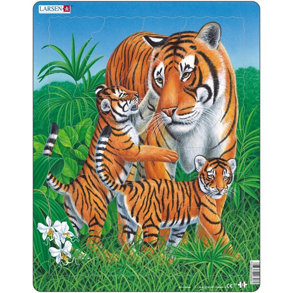 Larsen (D6) - "Tiger" - 23 Teile Puzzle