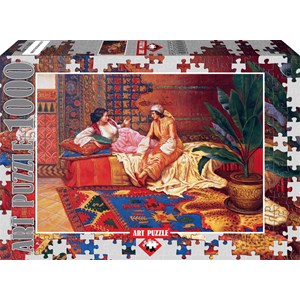 Art Puzzle (71025) - "Bavardages" - 1000 Teile Puzzle