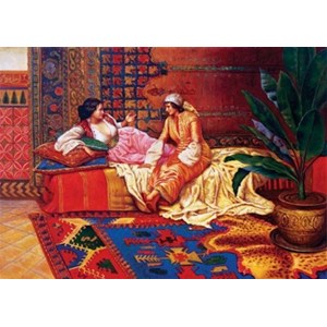 Art Puzzle (71025) - "Bavardages" - 1000 Teile Puzzle