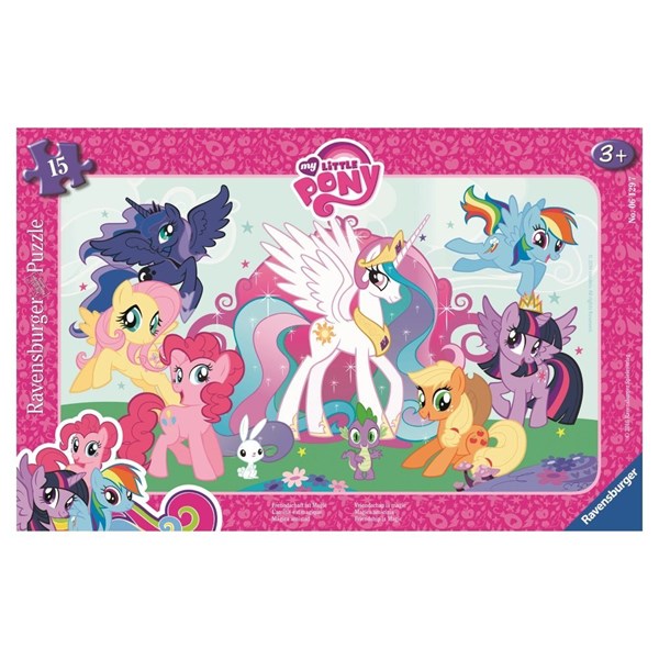 Ravensburger (06129) - "Freundschaft ist Magie" - 15 Teile Puzzle