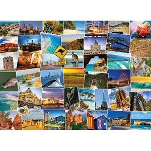 Eurographics (6000-0753) - "Reiseziel Australien" - 1000 Teile Puzzle