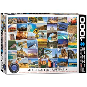 Eurographics (6000-0753) - "Reiseziel Australien" - 1000 Teile Puzzle