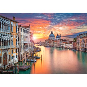 Castorland (B-52479) - "Venedig bei Sonnenuntergang" - 500 Teile Puzzle
