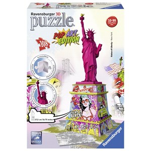 Ravensburger (12597) - "Freiheitsstatue" - 108 Teile Puzzle