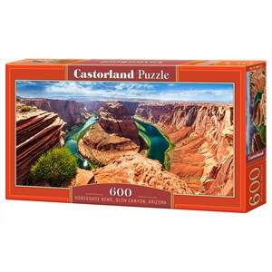 Castorland (B-060122) - "Horseshoe Bend in Arizona" - 600 Teile Puzzle