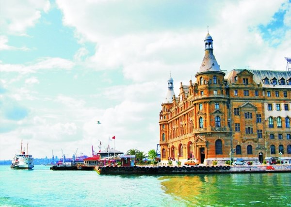 Gold Puzzle (60065) - "Haydarpasa, Istanbul" - 1000 Teile Puzzle