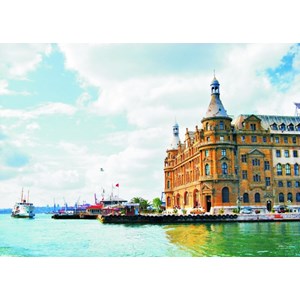 Gold Puzzle (60065) - "Haydarpasa, Istanbul" - 1000 Teile Puzzle