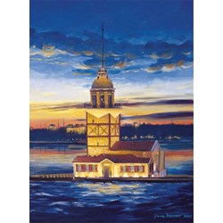 Art Puzzle (4159) - "Der Leanderturm in Istanbul" - 500 Teile Puzzle