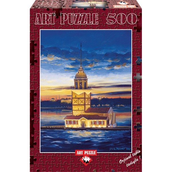 Art Puzzle (4159) - "Der Leanderturm in Istanbul" - 500 Teile Puzzle