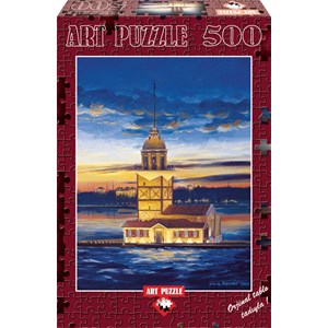 Art Puzzle (4159) - "Der Leanderturm in Istanbul" - 500 Teile Puzzle
