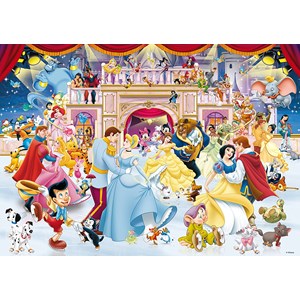 King International (05180) - "Disney Holiday on Ice" - 1000 Teile Puzzle