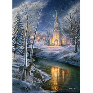 SunsOut (28422) - James Meger: "O Holy Night" - 1500 Teile Puzzle