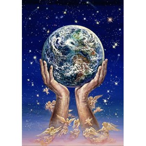 Grafika Kids (01518) - Josephine Wall: "Hands of Love" - 100 Teile Puzzle