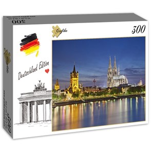 Grafika (02523) - "Deutschland Edition, Kölner Dom" - 300 Teile Puzzle