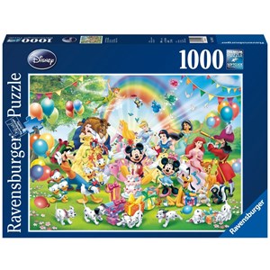 Ravensburger (19019) - "Mickey's Birthday" - 1000 Teile Puzzle