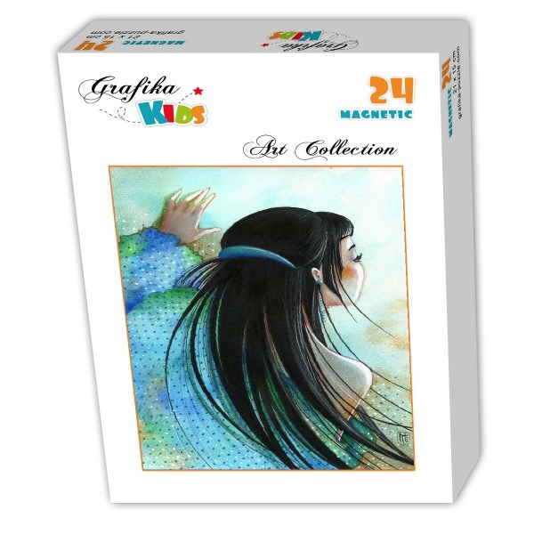 Grafika Kids (00738) - Misstigri: "Plumetis" - 24 Teile Puzzle
