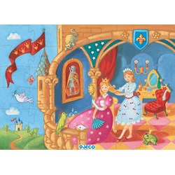 Djeco (07221) - "The Princess and the Frog" - 36 Teile Puzzle