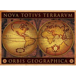 Eurographics (6000-1084) - "Weltkarte: Orbis" - 1000 Teile Puzzle